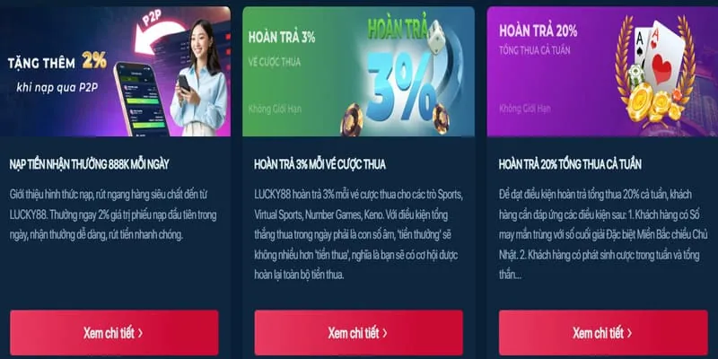 Thưởng sinh nhật và sự kiện đặc biệt